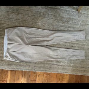 Faux Leather Pants - White